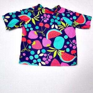 Floatimini Baby Girl's Rashguard Top Swimsuit Size 24 Months
